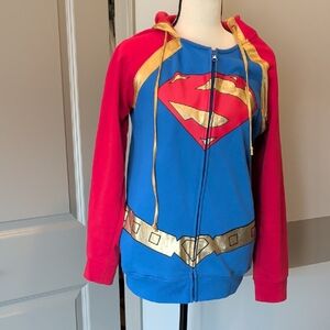 Superhero Hoodie - Red, Blue, and Gold